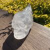 Cosmic Alien Clear Quartz Skull