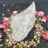 This is great Cosmic connection Alien Clear Quartz Skull