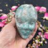 This is Amazonite Star Being gorgeous skull