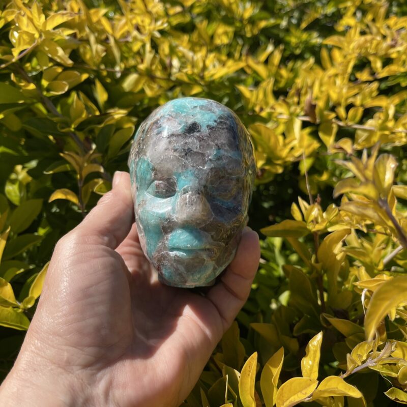 this is amazonite cosmic star being skull of expansion