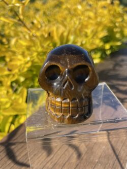 This is Tiger Eye Skull of Confidence