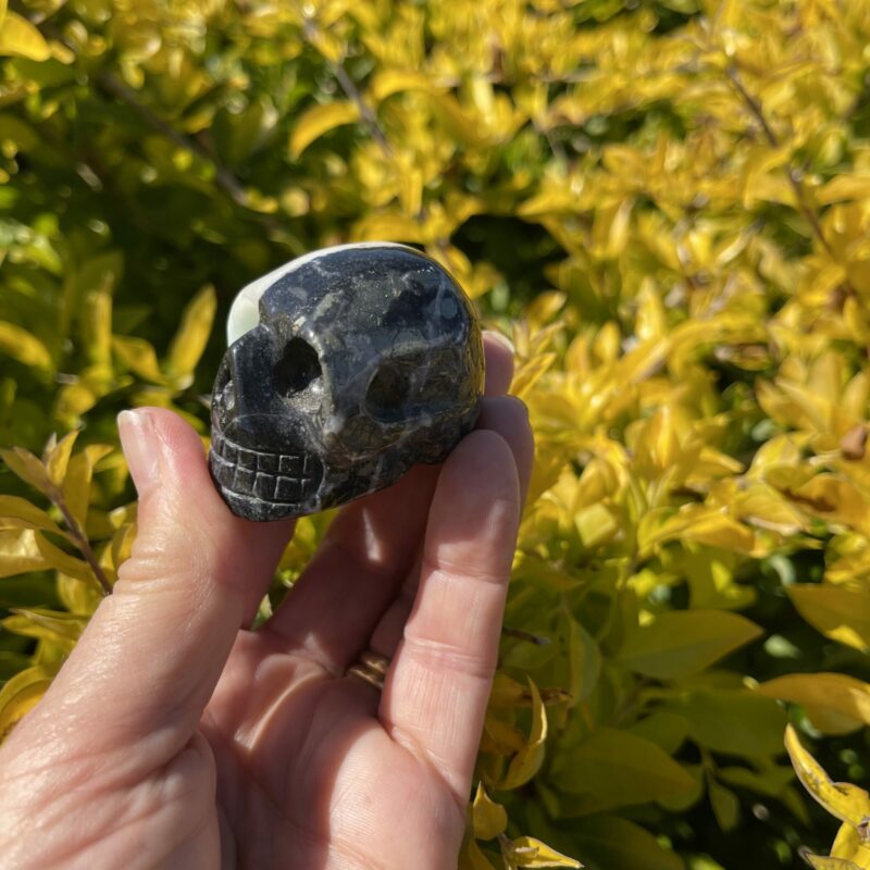 This is Pyrite/Calcite Small Skull