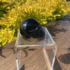 This is Small Black Obsidian Skull of Safety