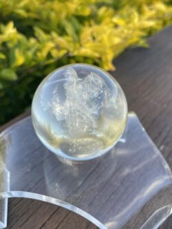 This is Divine Beauty of Our Angelic Clear Quartz Sphere