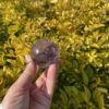 This is Mystical Clear Smoky Amethyst Sphere 5cm