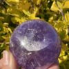 this is Happy Dark Amethyst Medium Sphere