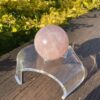 This is Loving Rose Quartz Medium Sphere of love