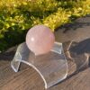 This is Loving Rose Quartz Medium Sphere of love