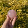 This is Loving Rose Quartz Medium Sphere of love