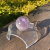 This is Rainbow Joyful Amethyst Medium Sphere