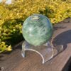 This is Deep Heart Healing XXL Green Fluorite Sphere 11cm