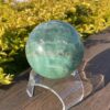 This is Deep Heart Healing XXL Green Fluorite Sphere 11cm