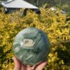 This is Deep Heart Healing XXL Green Fluorite Sphere 11cm