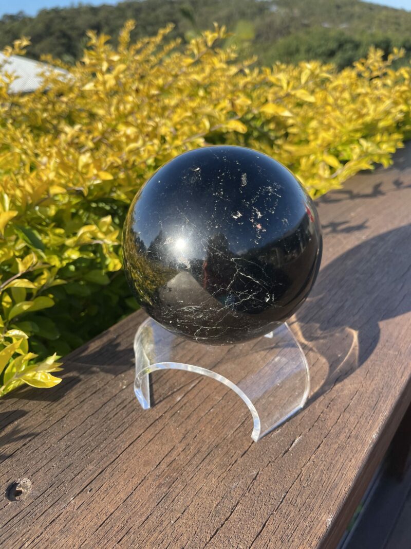 This is Ultimate Protection Absolutely XXL Black Tourmaline Sphere 3.3kg