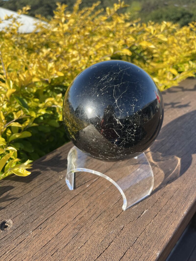 This is Ultimate Protection Absolutely XXL Black Tourmaline Sphere 3.3kg