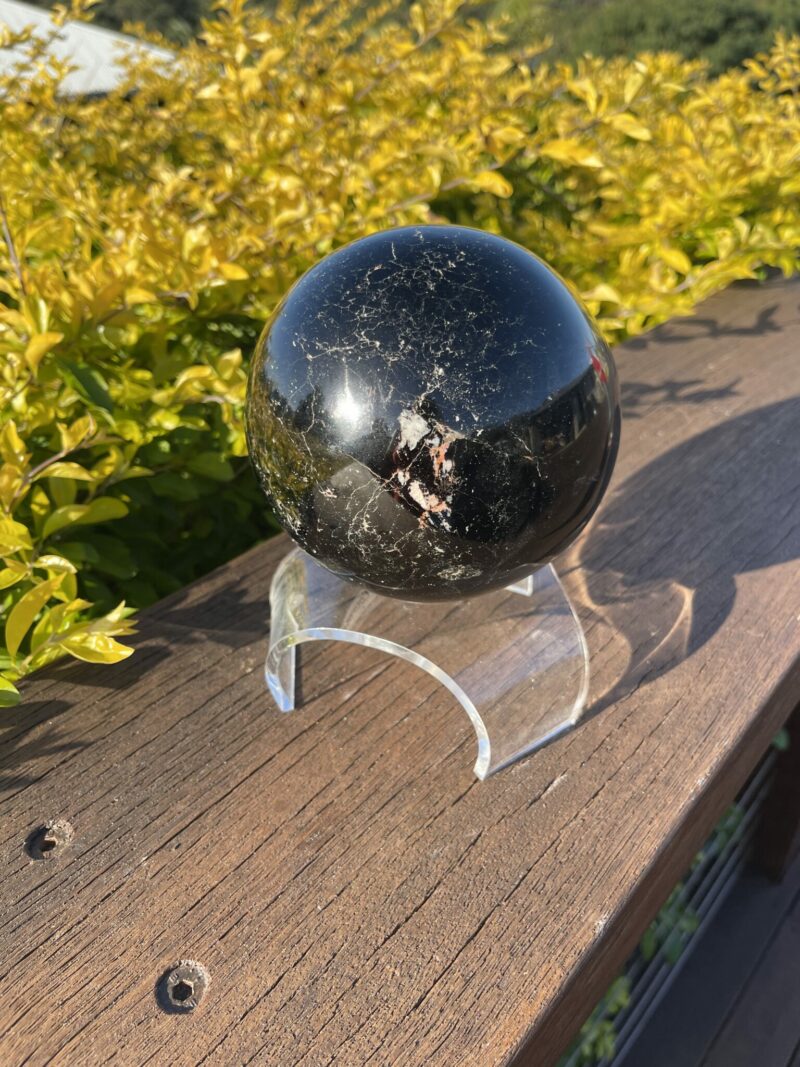 This is Ultimate Protection Absolutely XXL Black Tourmaline Sphere 3.3kg