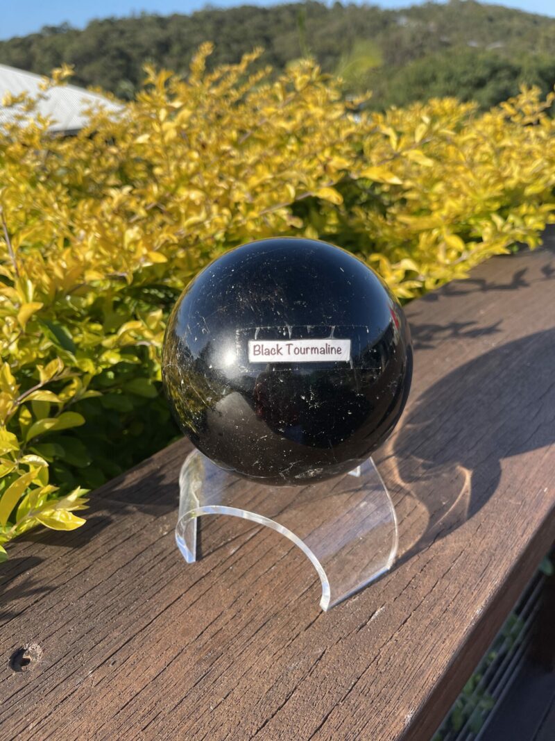 This is Ultimate Protection Absolutely XXL Black Tourmaline Sphere 3.3kg