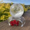 Unveil the Radiant Energy of Our XL Rainbow Clear Quartz Sphere (1.4kg)