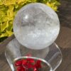 Unveil the Radiant Energy of Our XL Rainbow Clear Quartz Sphere (1.4kg)