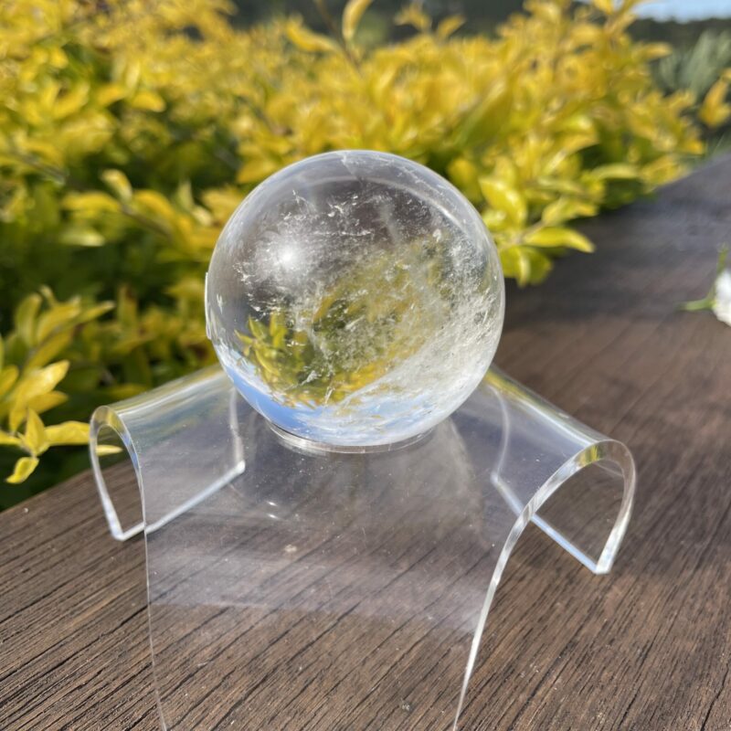 This is Clear Magical Quartz Sphere 6cm