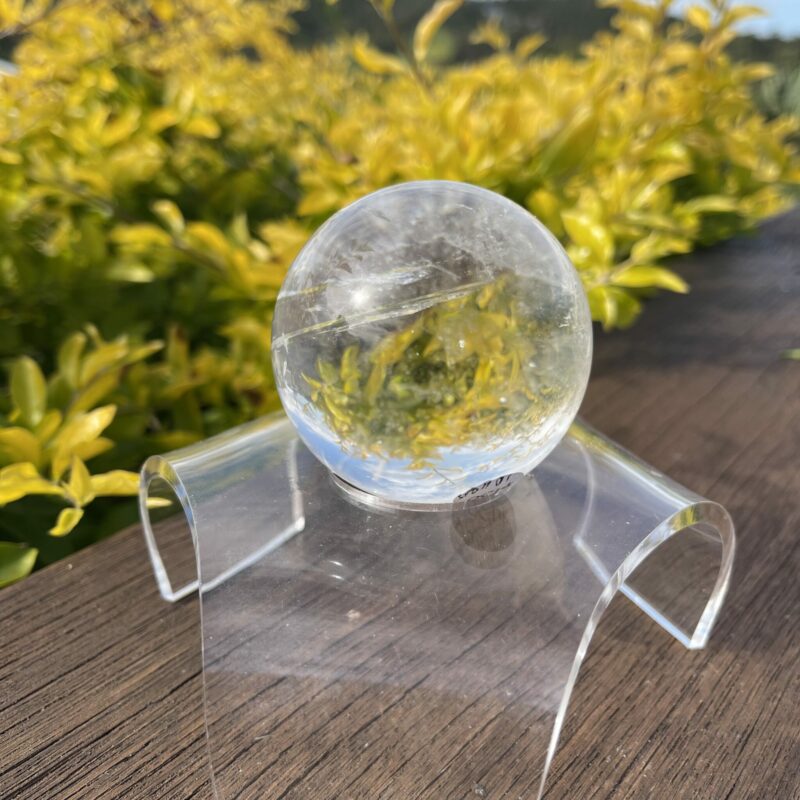 This is Clear Magical Quartz Sphere 6cm