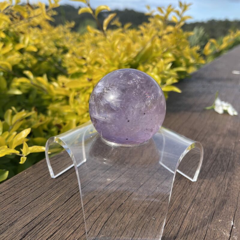 This is Heavenly Amethyst Sphere 58mm