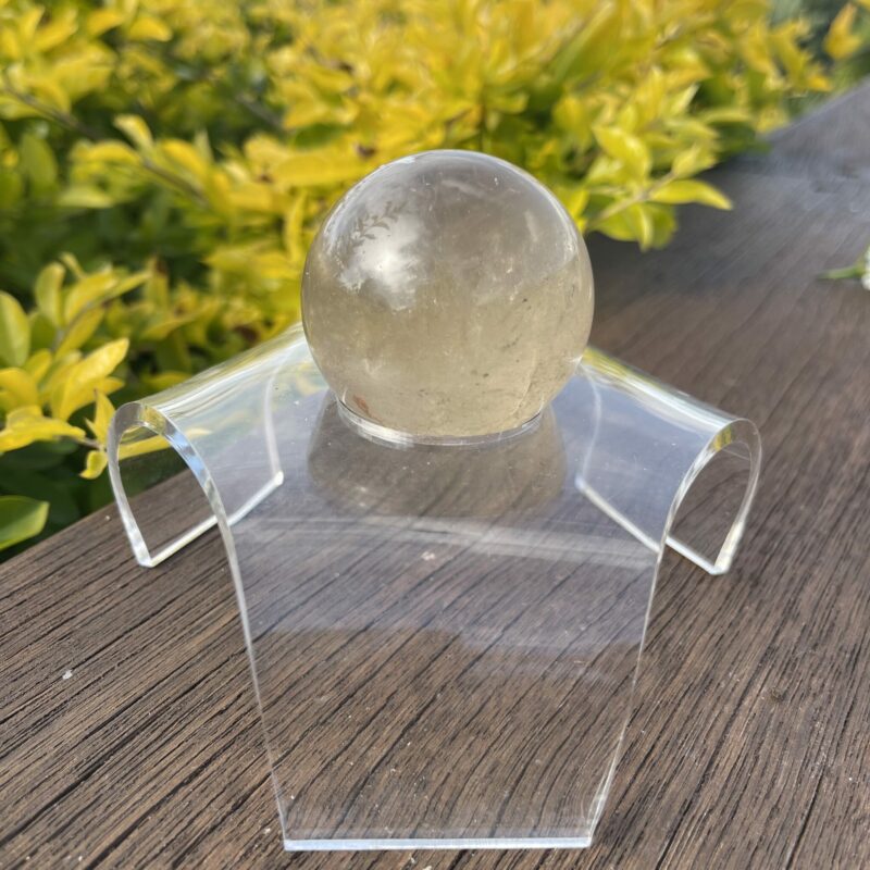 This is Tranquil Smoky Quartz Sphere 52mm