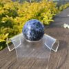 This is Clear Speaking Sodalite Sphere 5cm