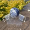 This is Clear Speaking Sodalite Sphere 5cm