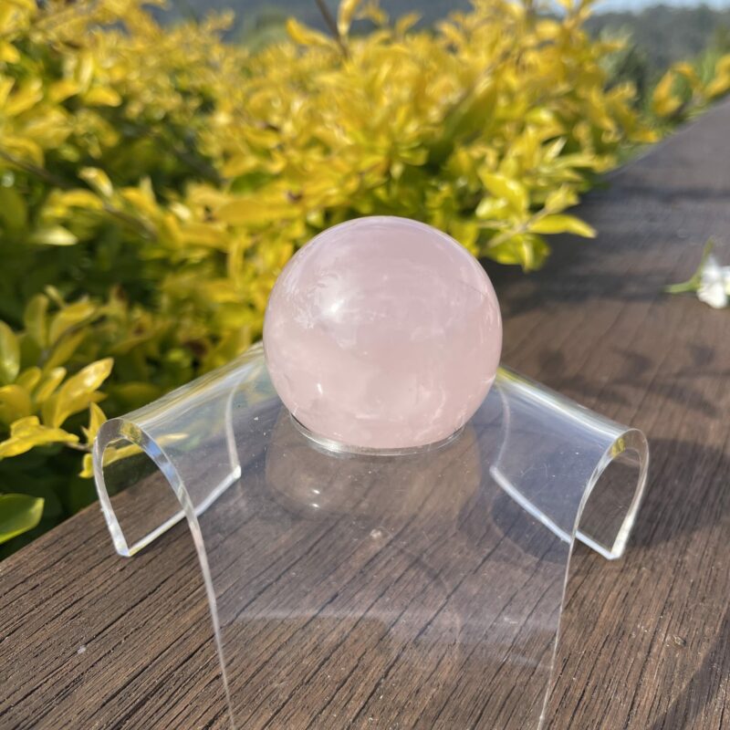 This is Gentle Rose Quartz Sphere 5cm