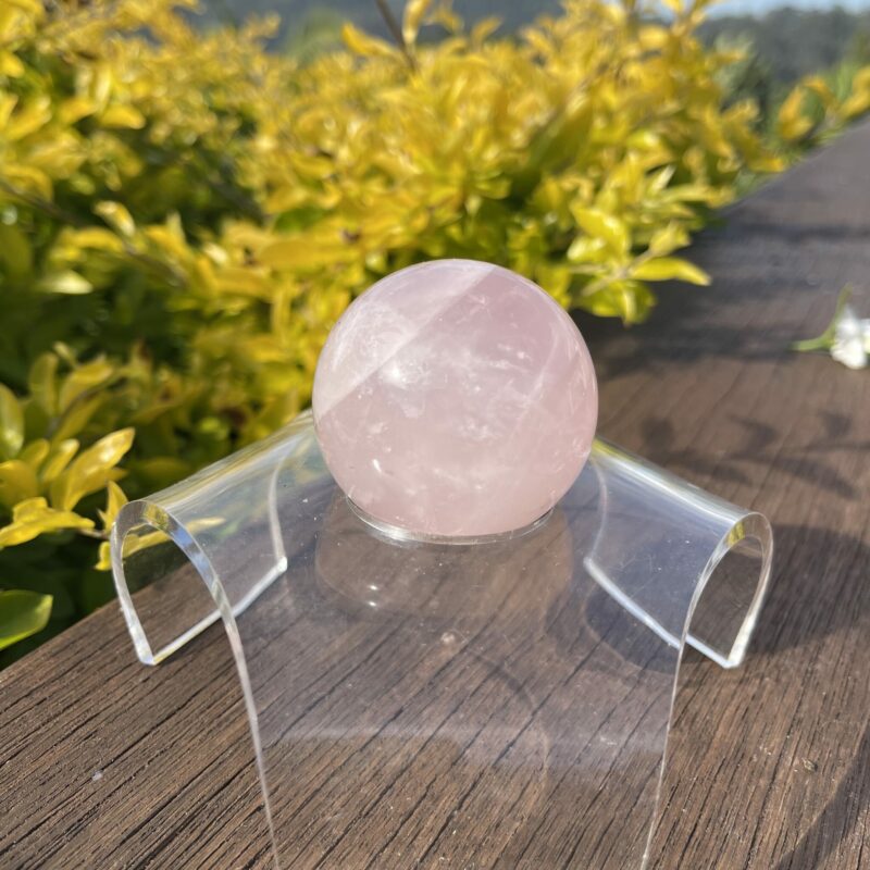 This is Gentle Rose Quartz Sphere 5cm