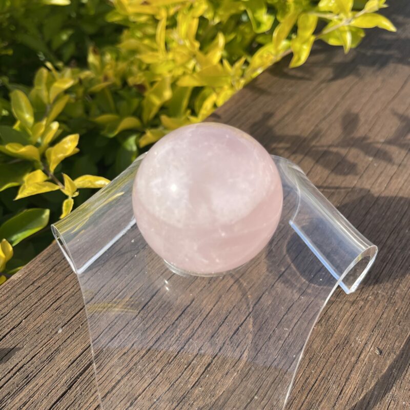 This is Gentle Rose Quartz Sphere 5cm