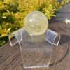 This is Sunny Golden Calcite Sphere 44mm