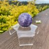 This is Serenity 4 Lepidolite Sphere 58mm