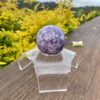 This is Serenity 4 Lepidolite Sphere 58mm