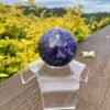 This is Our Lepidolite 5 Sphere 69mm of serenity