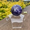 This is Our Lepidolite 5 Sphere 69mm of serenity