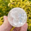 This is Beautiful Clear Calcite Sphere 54mm