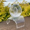 This is All-Seeing Eye Clear Quartz Sphere 79mm