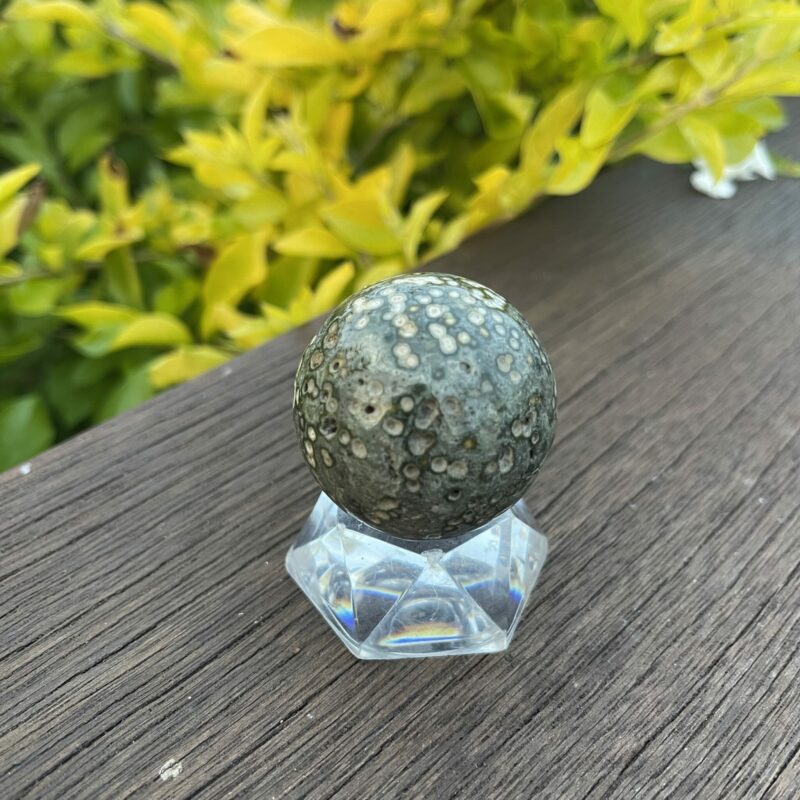 This is Ocean Jasper Sphere 4cm