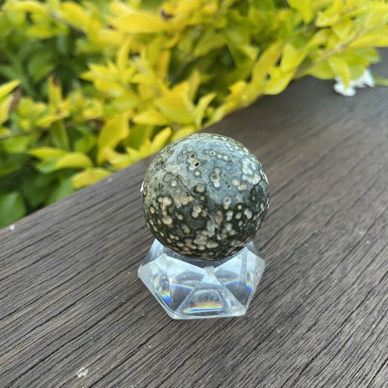 This is Ocean Jasper Sphere 4cm