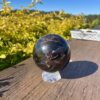 This is Rare Gemy Blood Red Garnet Sphere 1.26kg