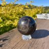 This is Rare Gemy Blood Red Garnet Sphere 1.26kg