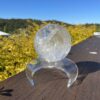 This is Absolutely Stunning Clear Quartz Sphere 1.2kg