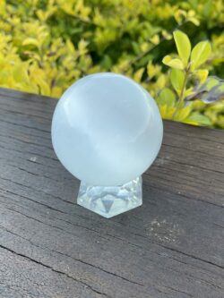 This is Serenity Selenite Sphere 59mm