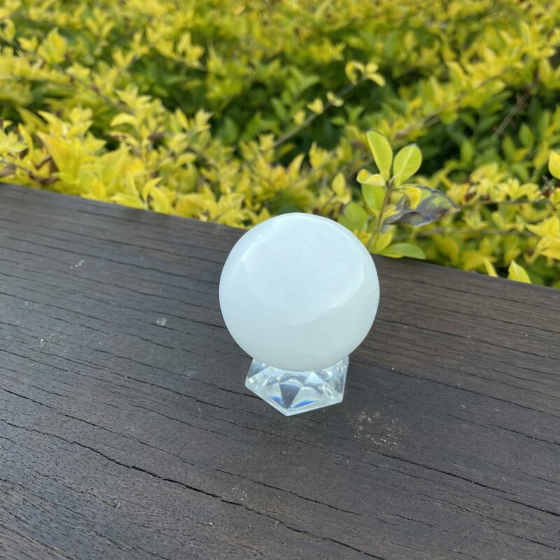 This is Serenity Selenite Sphere 59mm