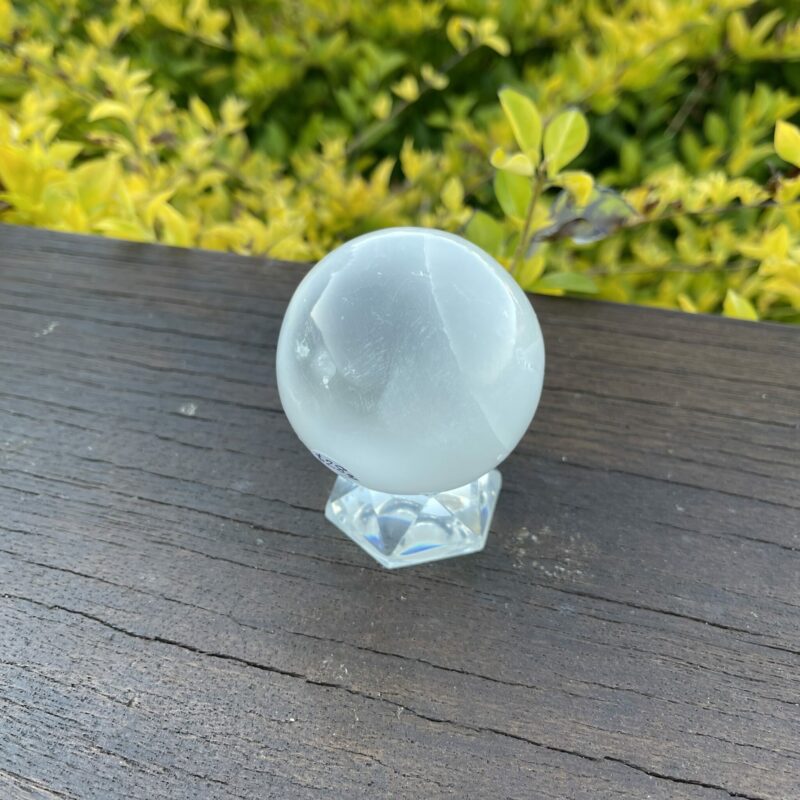 This is Selenite Clarity Sphere 59mm