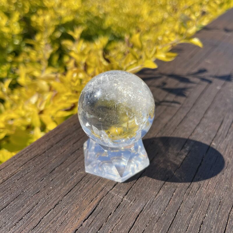 This is Clear Mystical Quartz Sphere 44mm