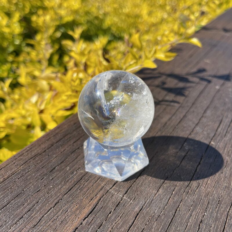 This is Clear Mystical Quartz Sphere 44mm