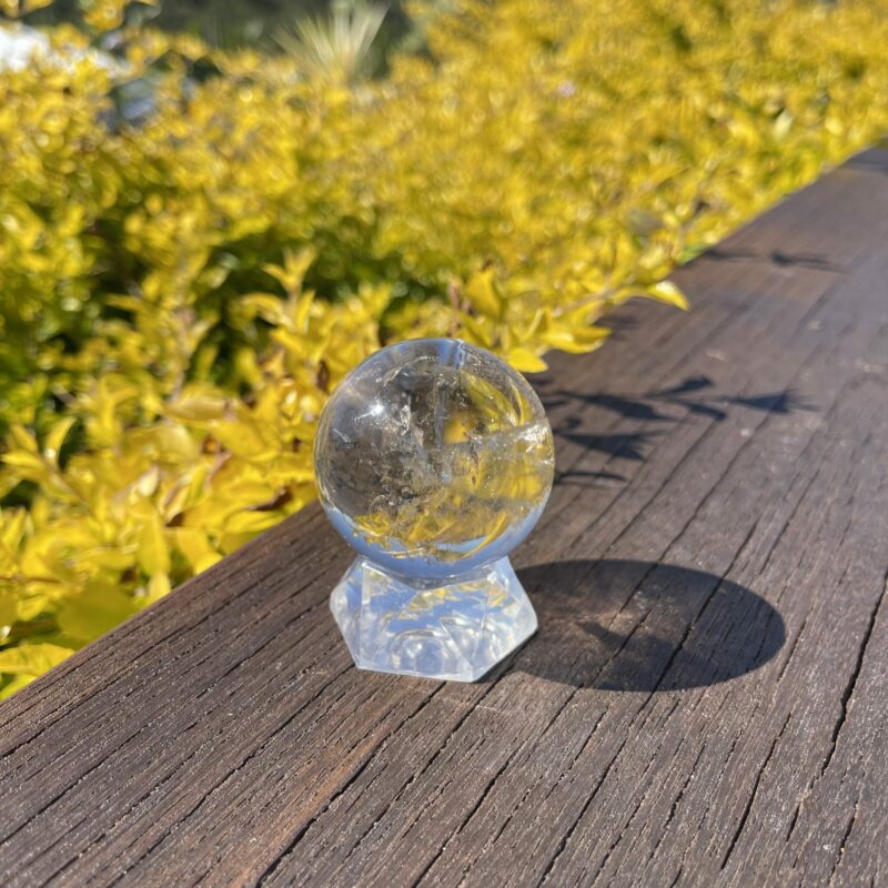 This is Light Smoky Quartz Sphere 5cm